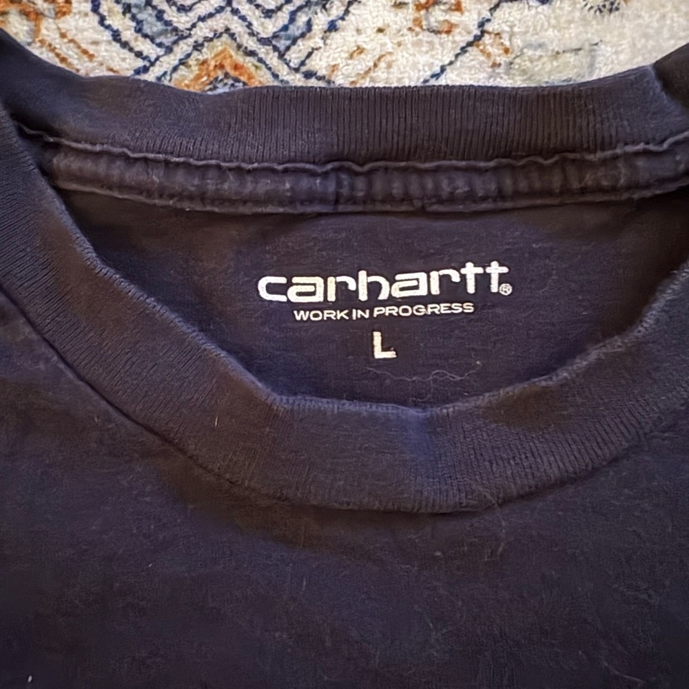 Carhartt WIP Men's Black T-Shirt - New York City Print - Picture 2 of 2